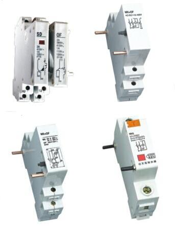 供应上海尚自小型断路器附件 触点开关 分励脱扣器 过压欠压脱扣器