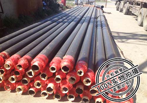 虞城县小区供暖保温钢管产品图片高清大图
